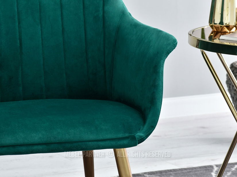 Fotoliu Osmol F (verde + auriu)