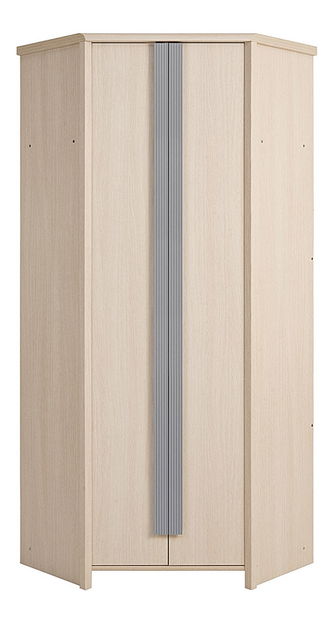 Rohová šatníková skriňa BRW Caps SZFN2D