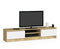 TV stolík Katalina (dub artisan + biela)