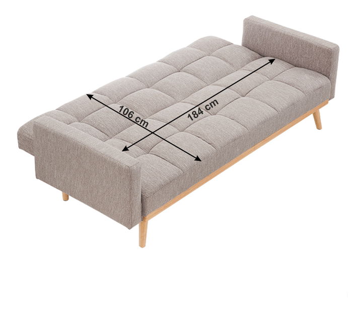 Canapea trei locuri Mavona (Maro)