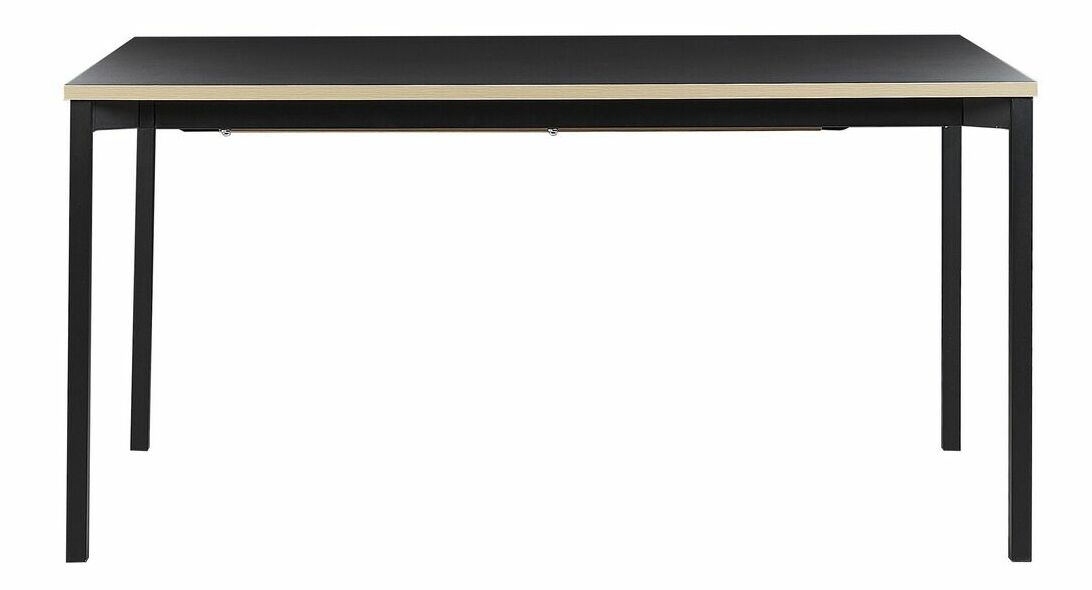 Étkezőasztal AVENERA (fekete) (6 és 8 fő részére)