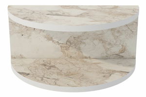 Noćni ormarić Belnek (bijeli mramor)