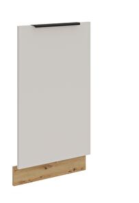 Dvierka na vstavanú umývačku riadu Sayla ZM 713x446 (kašmír + dub artisan)