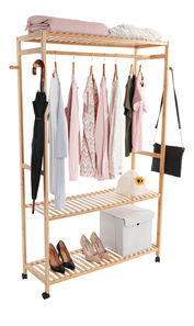 Organizator pentru dulap Deneuve (bambus natural)