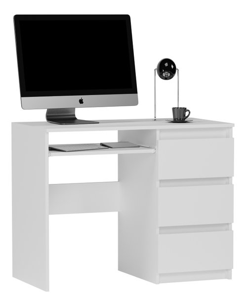 PC stolík Nubro (biela) (P)