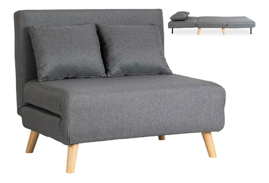 Fotoliu extensibil Motecacleta 2 (gri) 