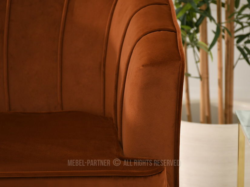 Kanapé Etimee S (réz + arany)