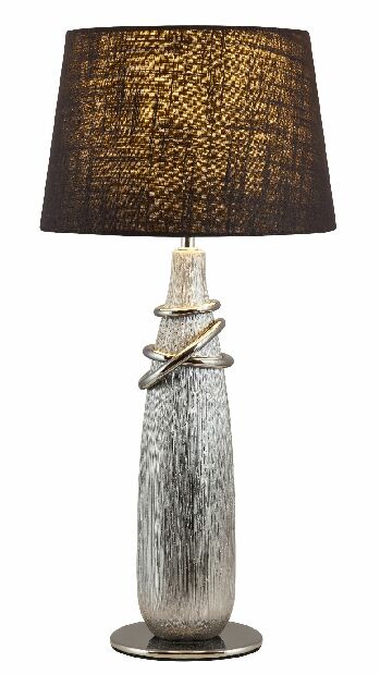 Stolová lampa Evelyn 4390 (strieborná + čierna)