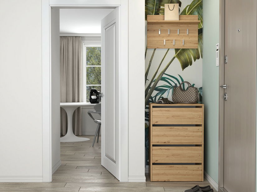 Ormarić za obuću Metido 1 (hrast artisan)