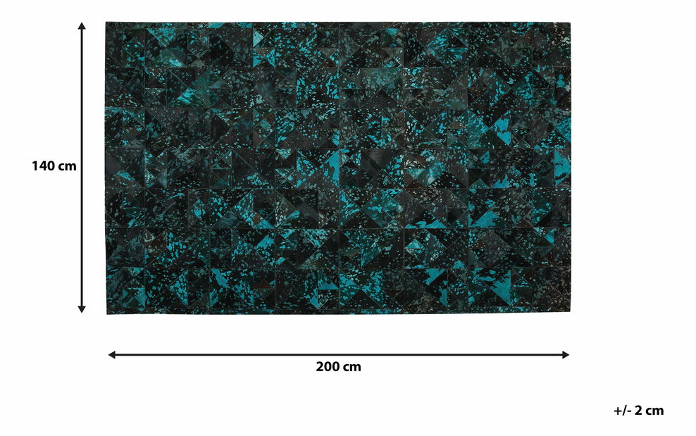 Covor 200 cm Alatan (turcoaz) *vânzare