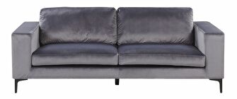 Sofa trosjed VEDISO (poliester) (tamno siva)