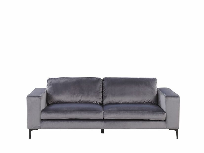 Sofa trosjed VEDISO (poliester) (tamno siva)