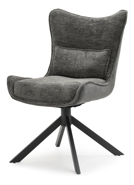 Scaun Nanny (gri + negru)