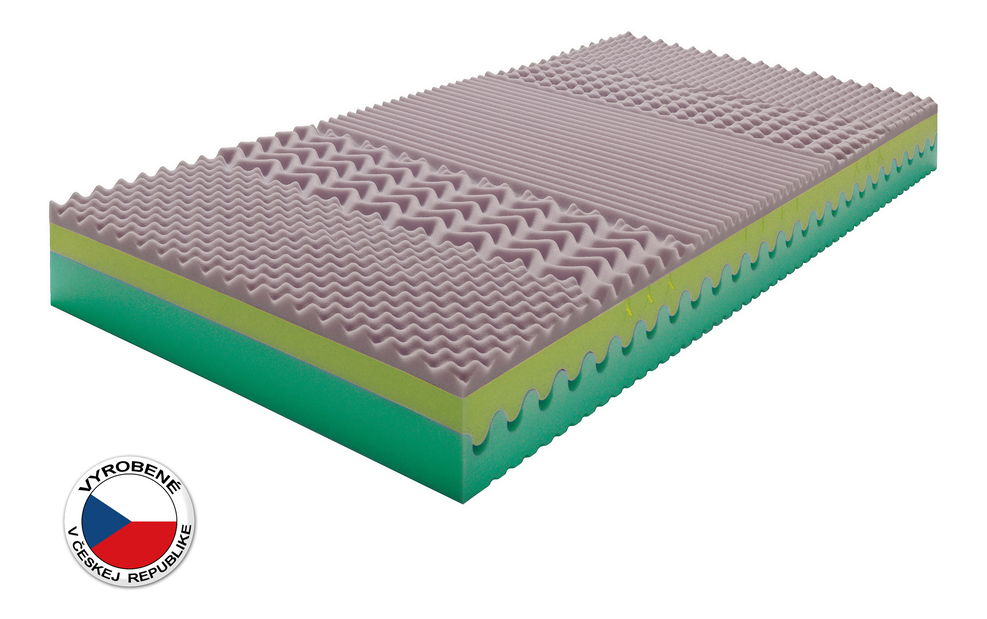 Penový matrac Sarah Bio Greenfirst 200x180 cm (T3)