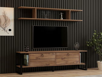 Mobilier living Menile 3 (stejar zafir) 