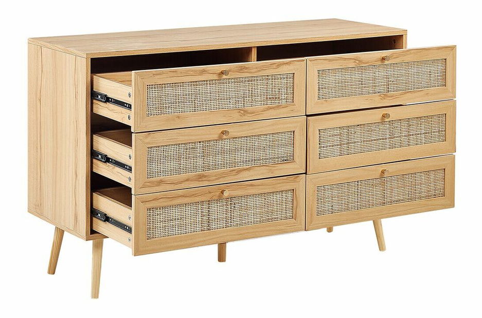 Komoda Perza (svetlé drevo)