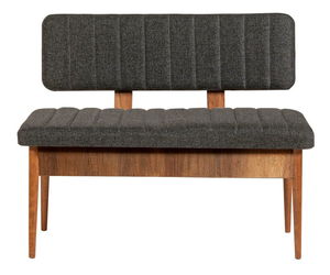 Klupa Vanessa (orah + antracit)