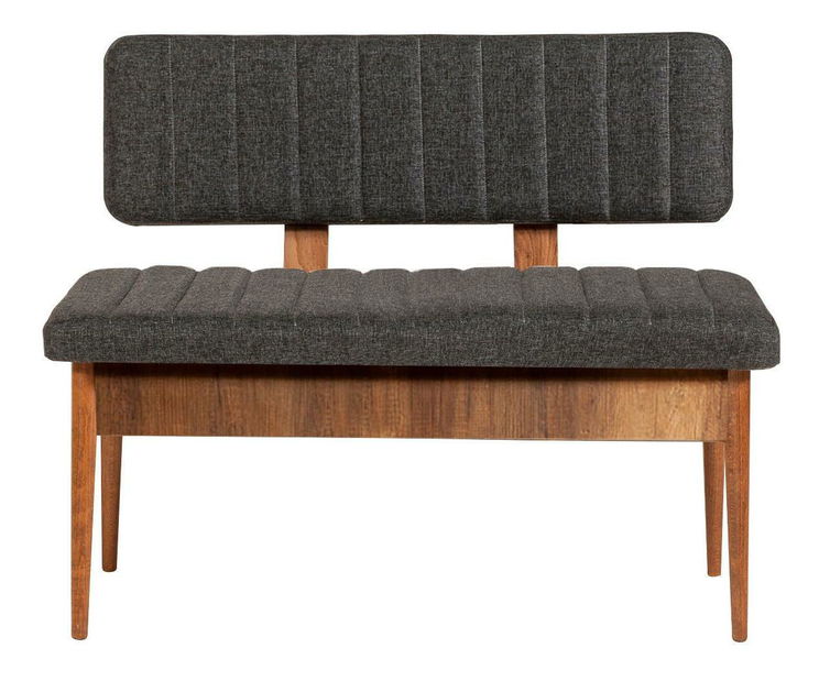 Klupa Vanessa (orah + antracit)