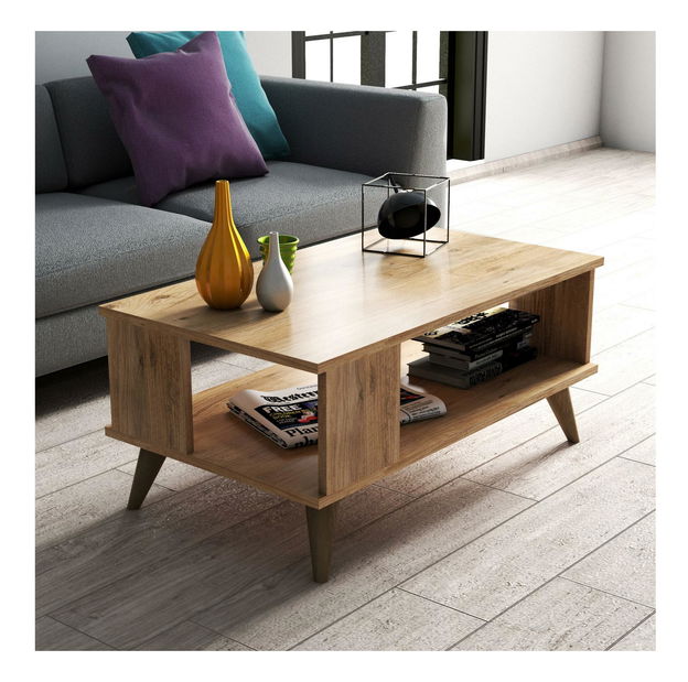 Konferenčný stolík Mudipo 2 (borovica atlantická) 