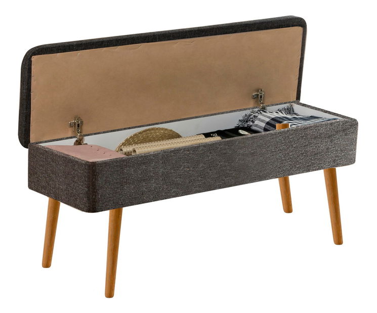 Blagovaonski set Vlasta 1 (antlantski bor + antracit) (za 4 osobe)