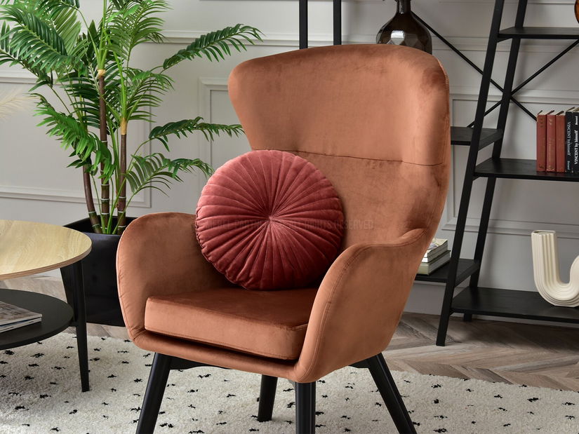 Kreslo Leto (medená + čierna)