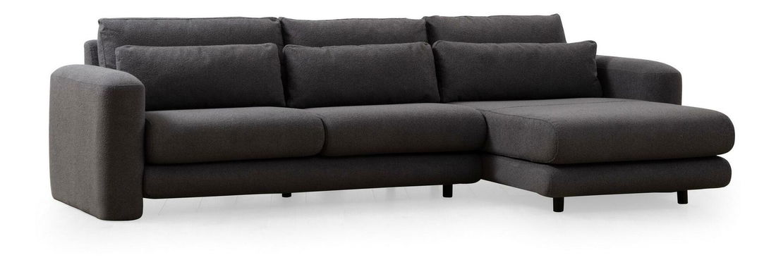 Colțar Lelysena (D) (gri + negru)