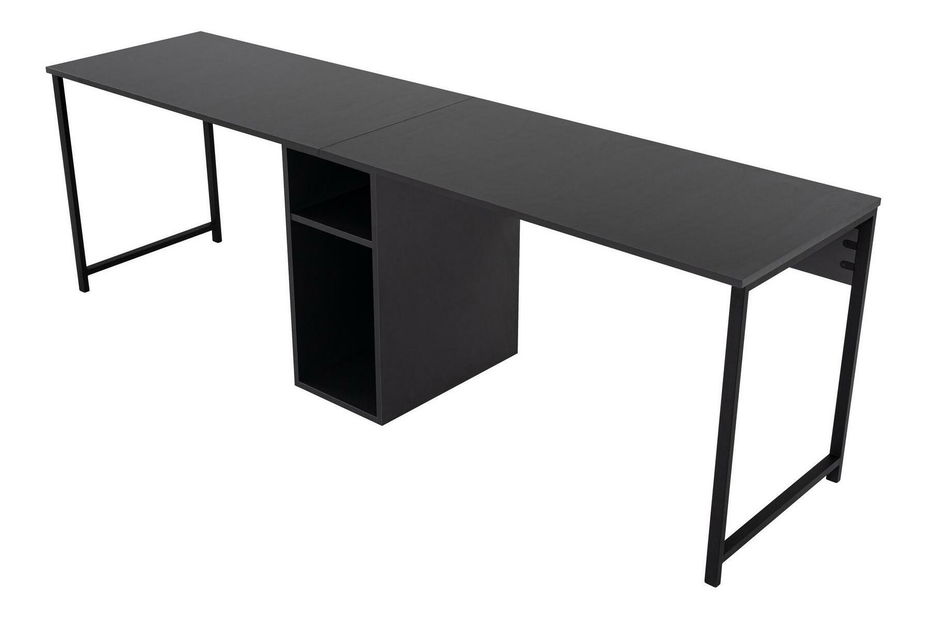 Masă PC Torpedo (antracit + Negru) 