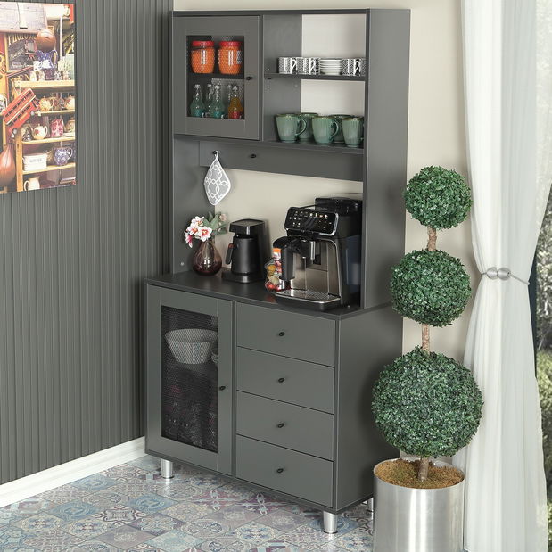 Bufet Grandene (antracit)