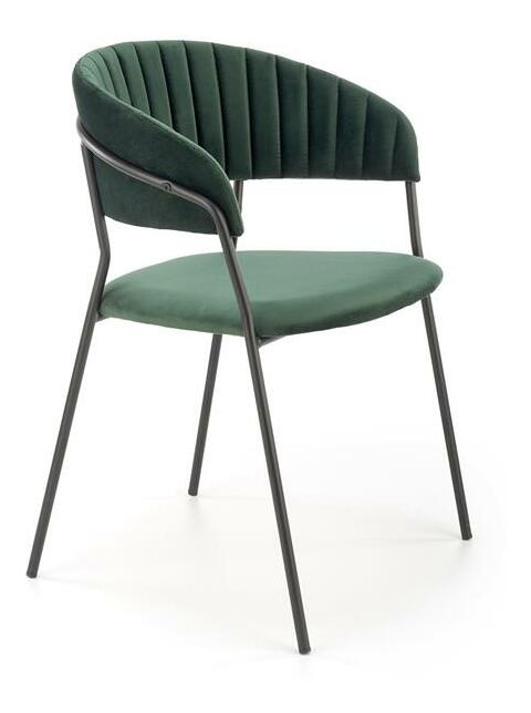 Scaun de sufragerie Koti (Verde închis)