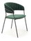 Jedálenská stolička Koti (tmavozelená)
