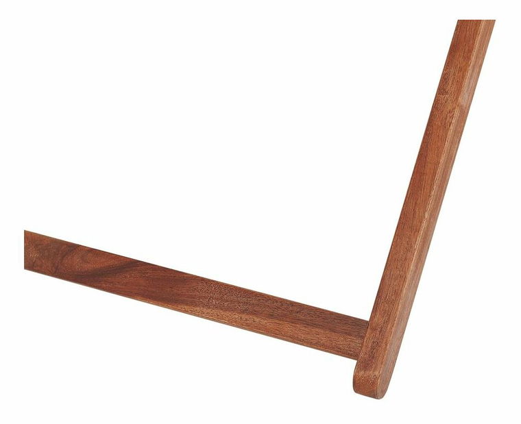 Set 2 ks záhradných lehátok s náhradnými poťahmi Antio (červené vlčie maky)