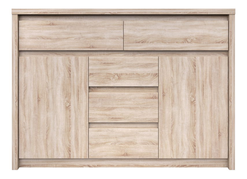 Comodă Noella 2D5S (Stejar sonoma)