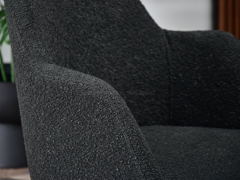 Jedálenská stolička Lejano (čierna)