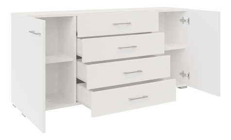 Súprava nábytku do obývacej izby Teratino I (biela) 