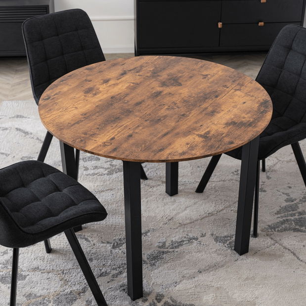 Blagovaonski stol Tienden (hrast rustikal) (za 4 osobe)