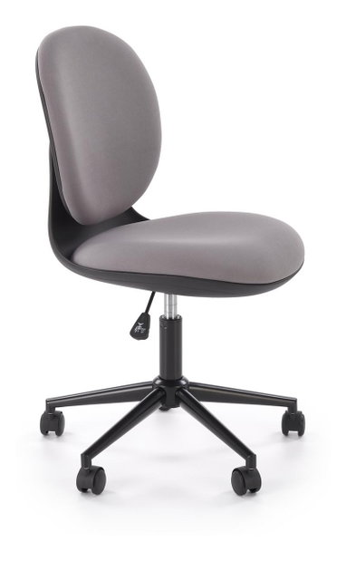 Scaun de birou Ornamentioso (negru + gri)