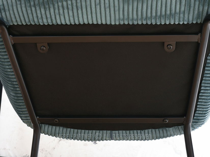 Kreslo Condor (tyrkysová + čierna)