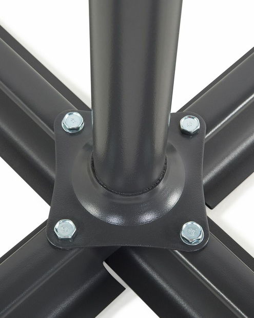 Záhradný slnečník 300 cm RAVONA (kov) (svetlobéžová)