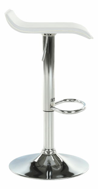 Scaun tip bar Larina (alb)