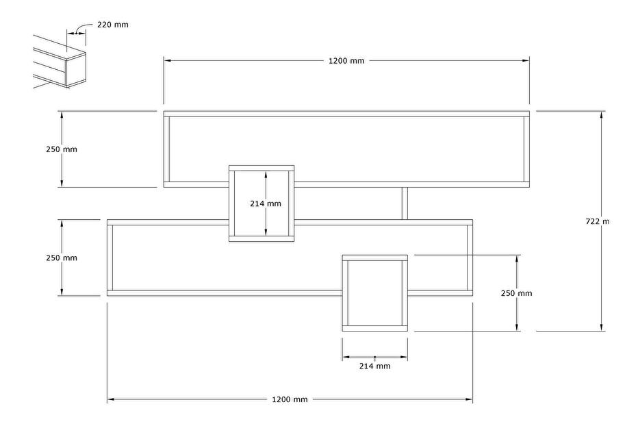 Raft Puvonu (Nuc + alb) 