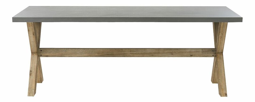 Set pentru grădină OLIBIA (pentru 6 persoane) (gri) (cu scaune)