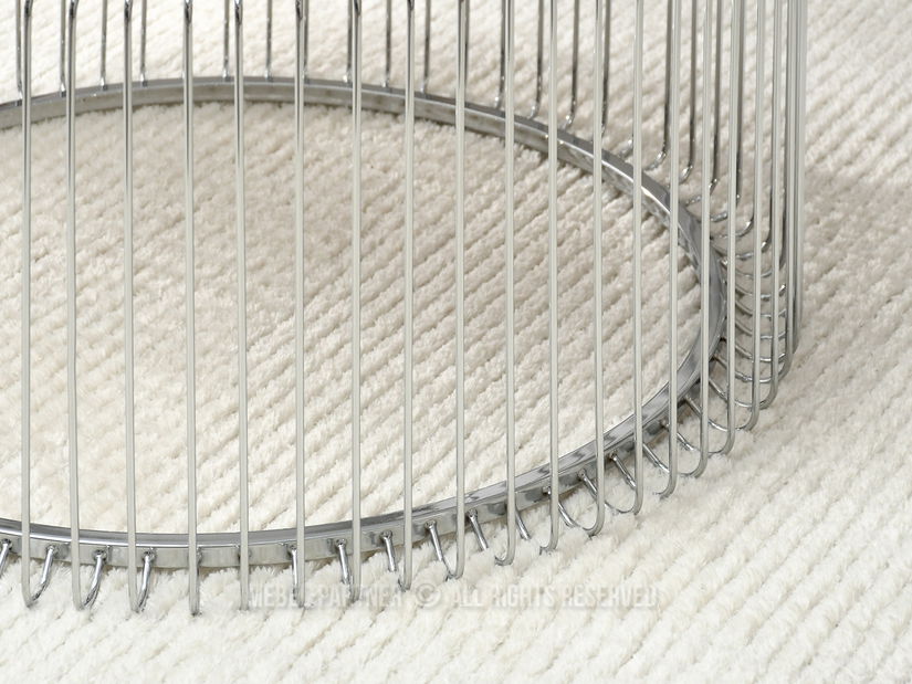 Konferenčný stolík Nils Xl (čierny mramor + chrómová)