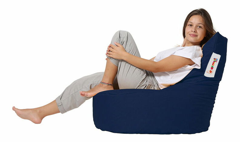 Fotoliu puf Balaton (Albastru închis)