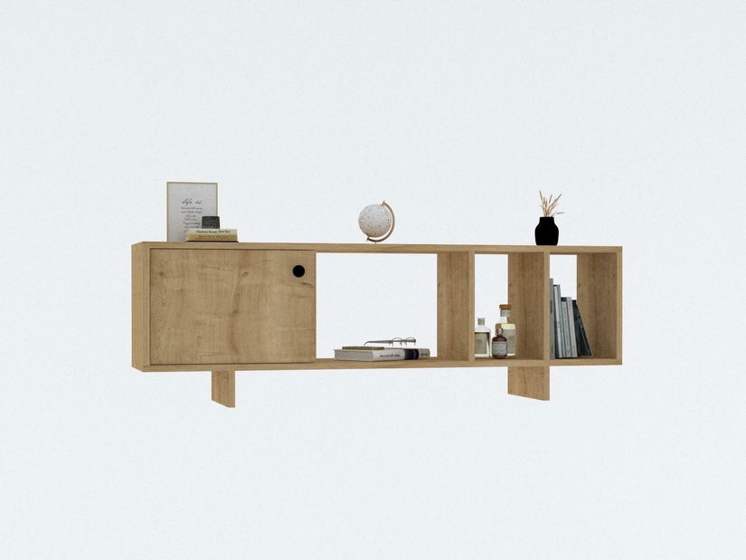 Masă TV/Dulap Nipuvo (stejar) 