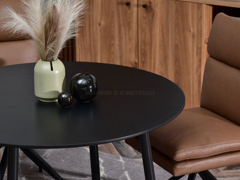 Blagovaonski stol Verda (crna)