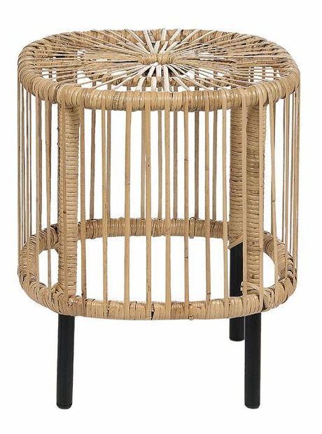 Set 2 buc Măsuțe de cafea de grădină Cordelia (natural)