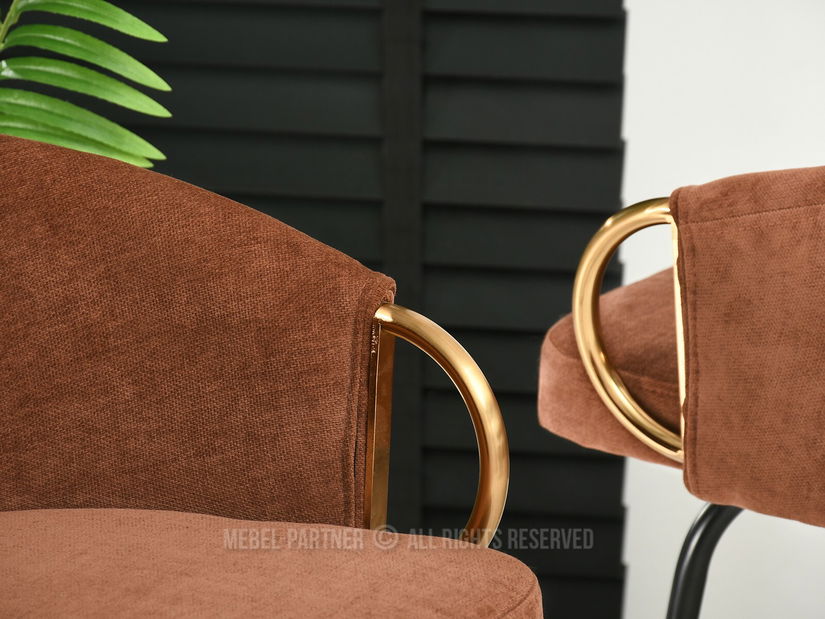 Stolica Carma H (bakar + zlatna)