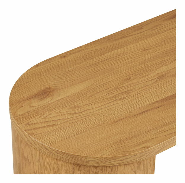 Konzolový stolík Bralena (prírodná)