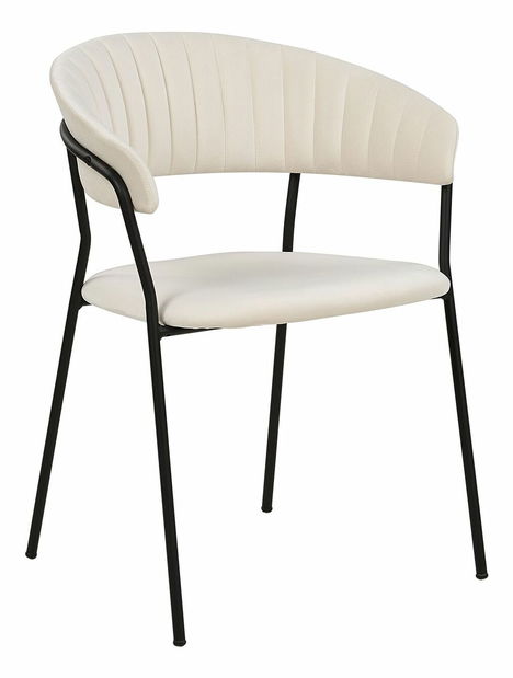 Set 2 ks jedálenských stoličiek Maryna (krémová)