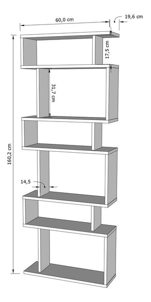 Raft Sepuli (alb + stejar)